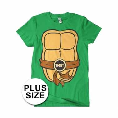Grote maten fun ninja turtles shirt heren