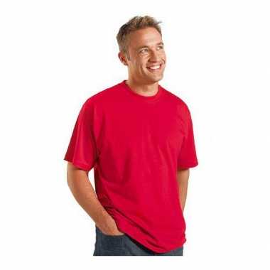 Grote maten maat 4xl heren t-shirts rood