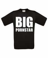Big pornstar grote maten t-shirt zwart heren