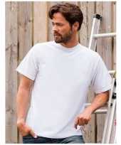 Grote maten maat 4xl heren t-shirts wit